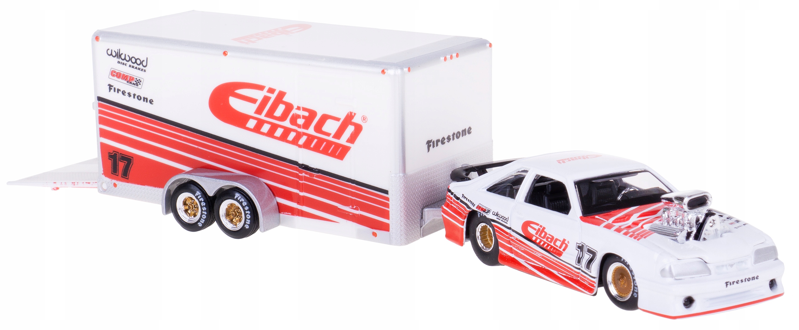 Ford Svt Cobra '93 Přívěs Eibach 1:64 Maisto