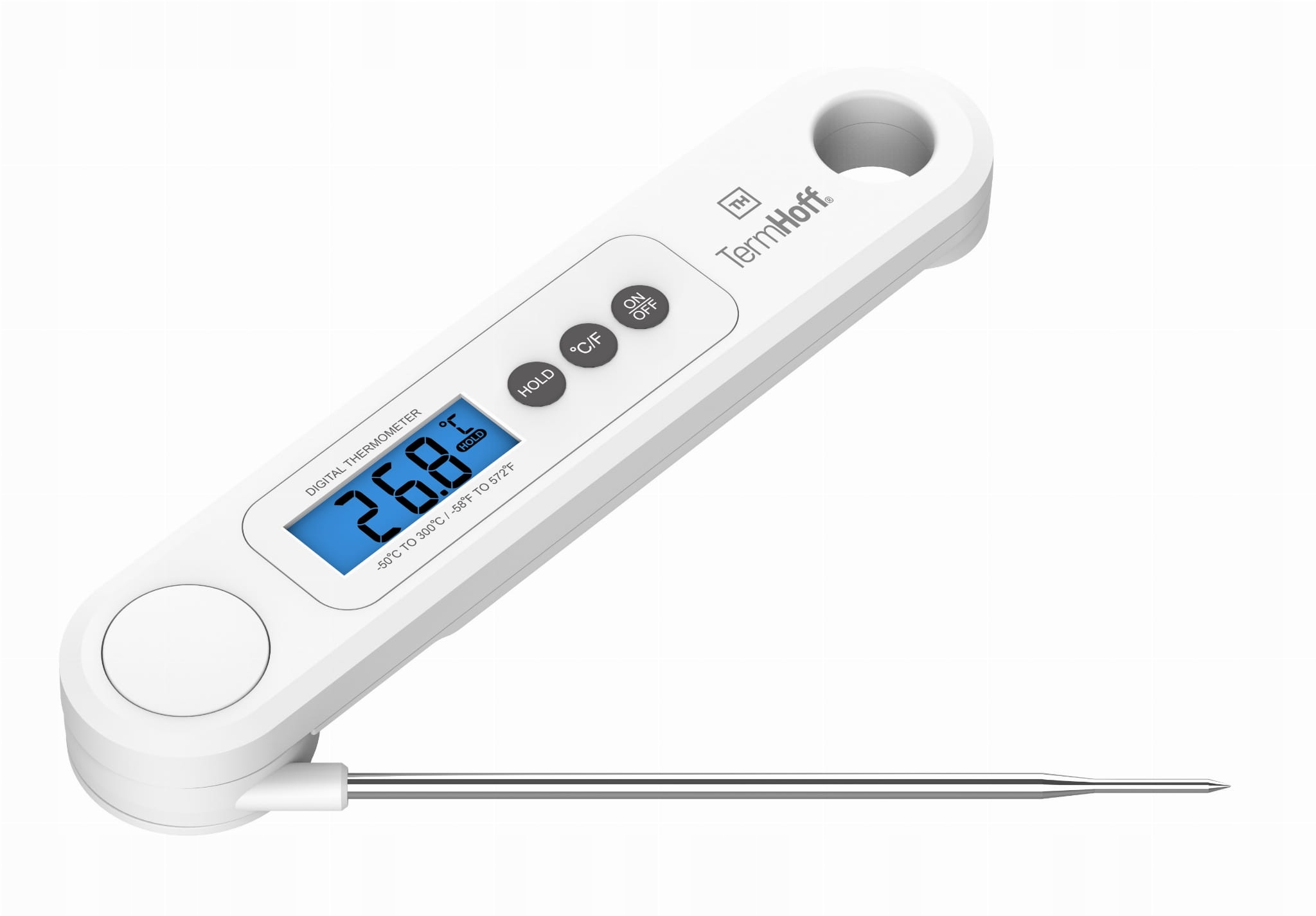 Termometr Kuchenny Składany LCD TermHoff TH-01W