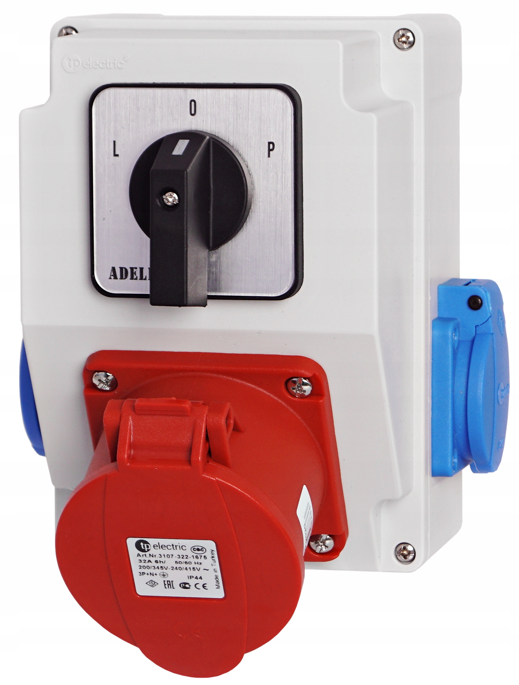 

Gniazdo 32/5 Rozdzielnica Z Wyłącznikiem L0P 2x230