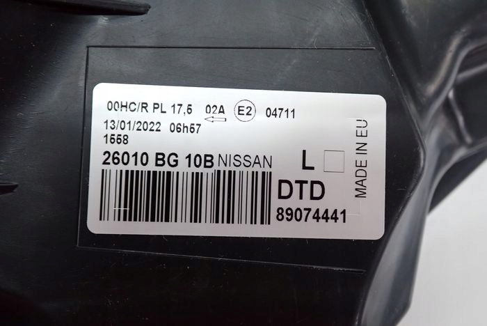 NISSAN MICRA K12 LIFT 07- reflektor left light left 89074441