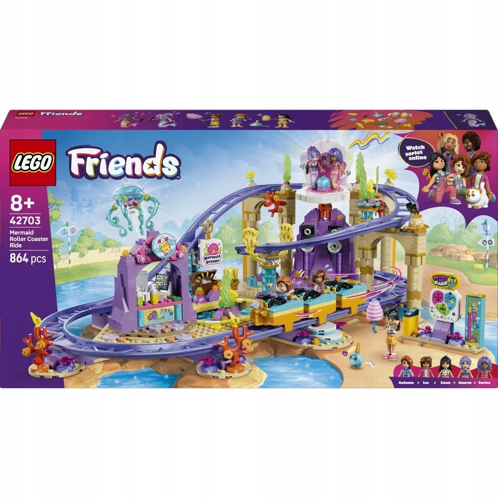 Lego Friends Syrenková horská dráha 42703