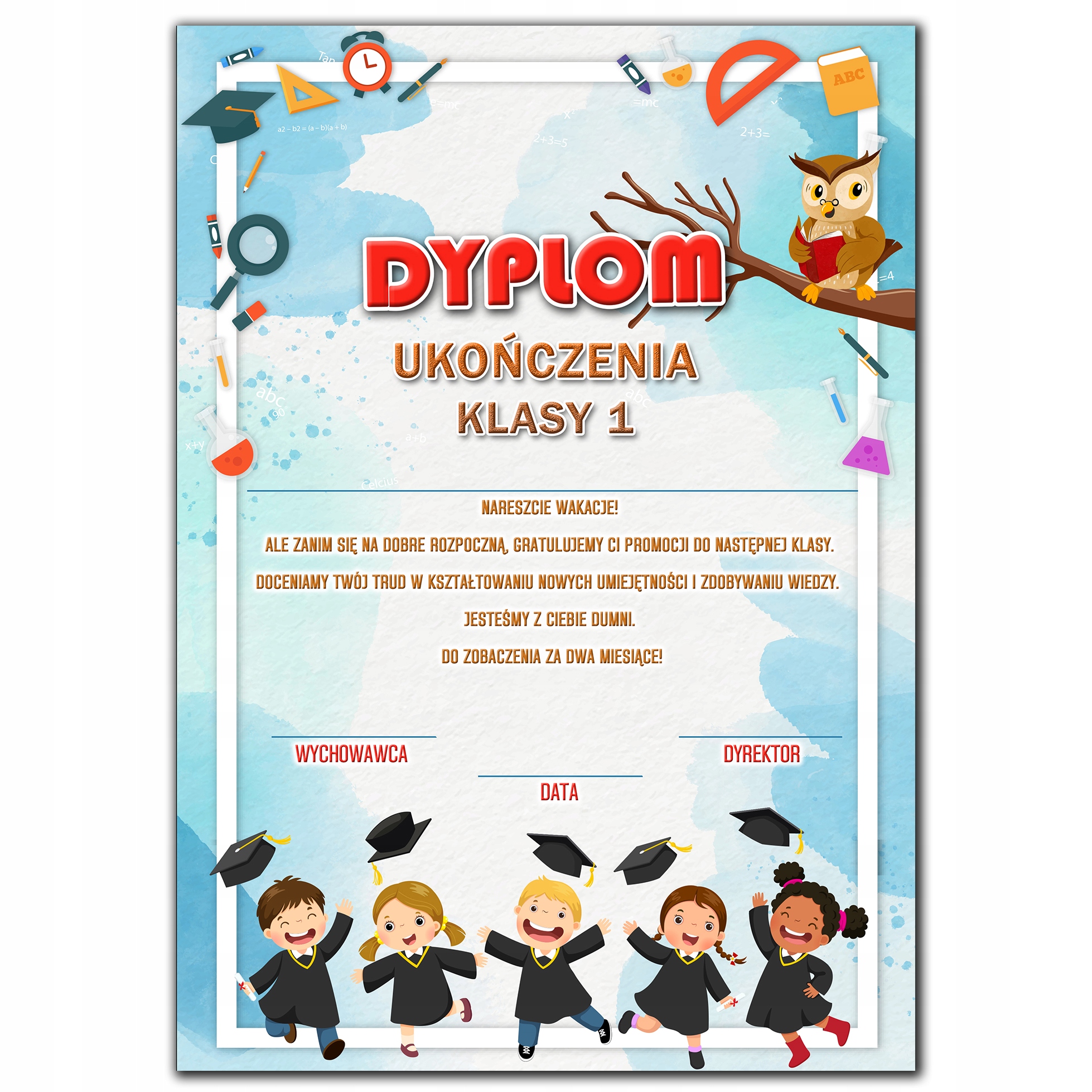 

Dyplom Ukończenia Klasy 1 wz.30