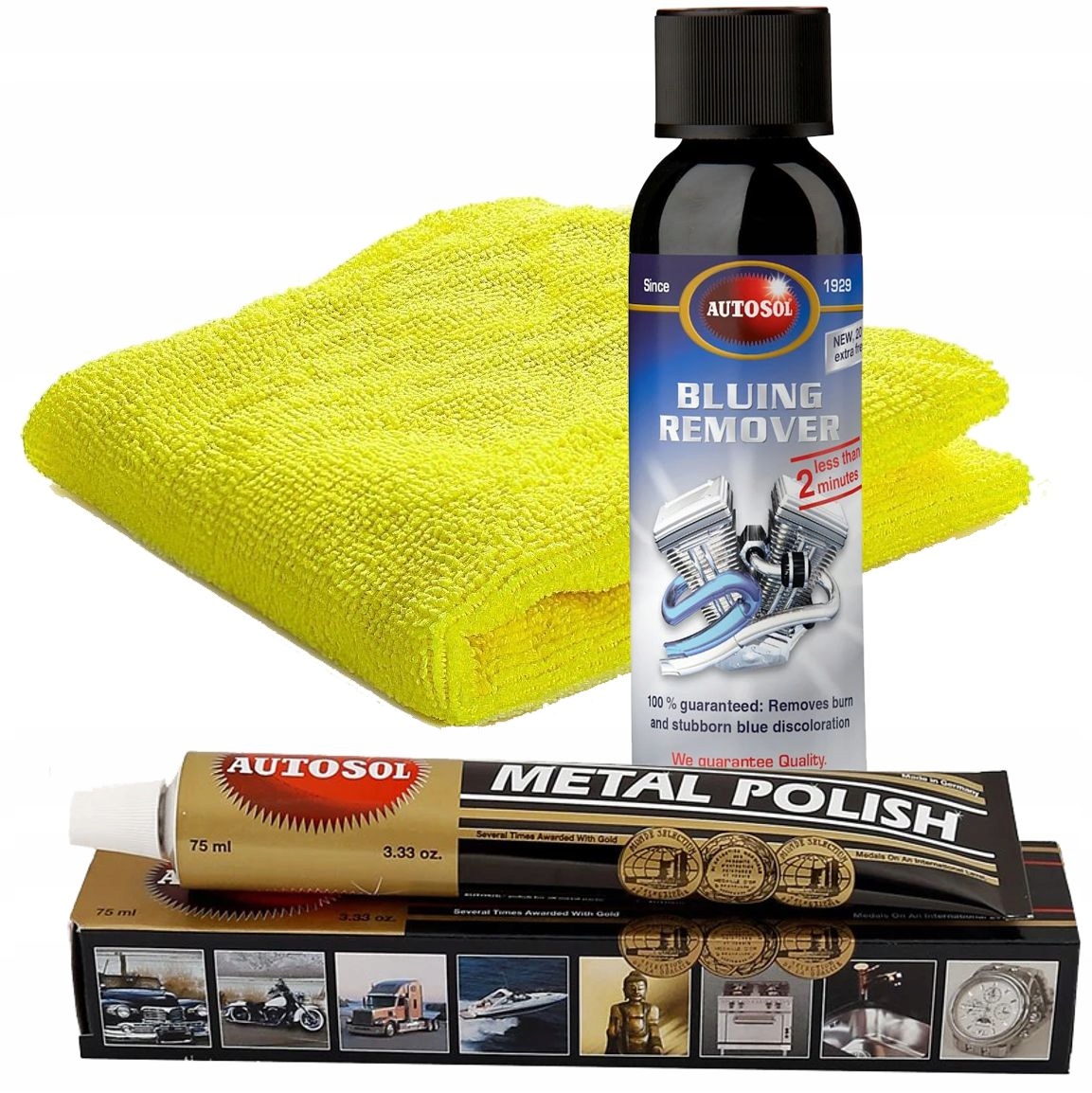 AUTOSOL ANTI BLAU BLUING REMOVER 150 +METAL POLISH 11E01290 za 88,90 zł ...