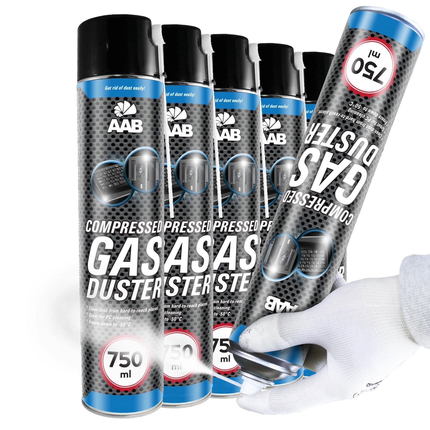 Aabcooling Mrazák Ve Spreji Do -50C Ice 5x750ml Detekce Závad Ledu