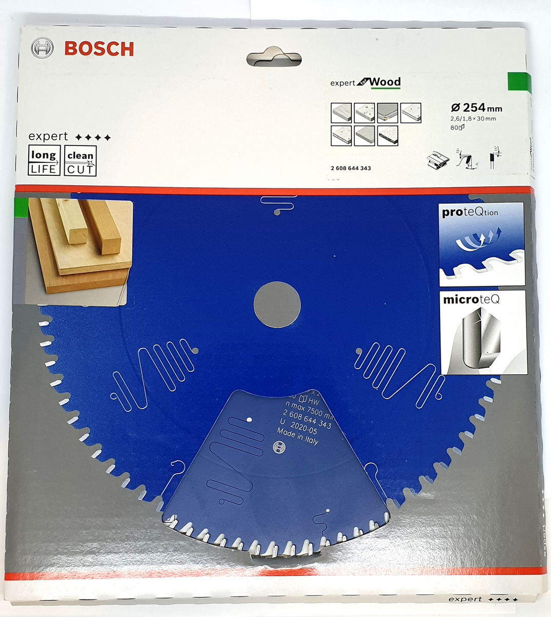 BOSCH Tarcza piła widiowa drewna 254 80 PTS GTS10 Marka Bosch