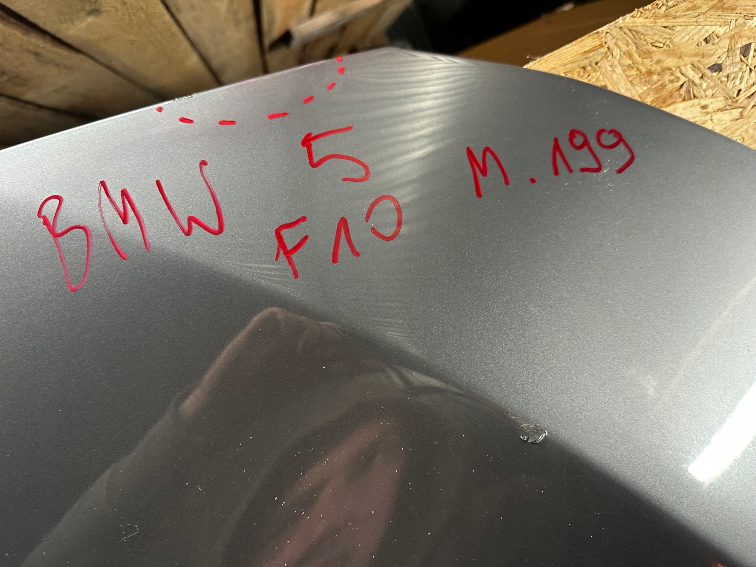 Motorhaube BMW 5 F11 Bonnet Hood - Thumbnail 9