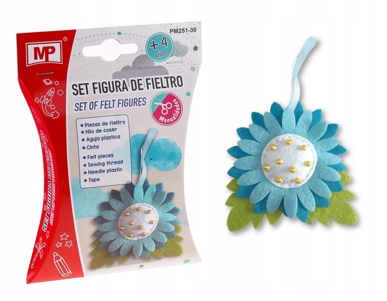 ZESTAW KREATYWNY DO SZYCIA FILC BRELOK