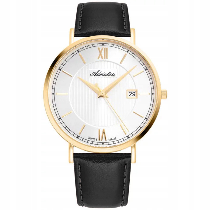 Pánské Hodinky Adriatica A1294.1263Q černý pásek