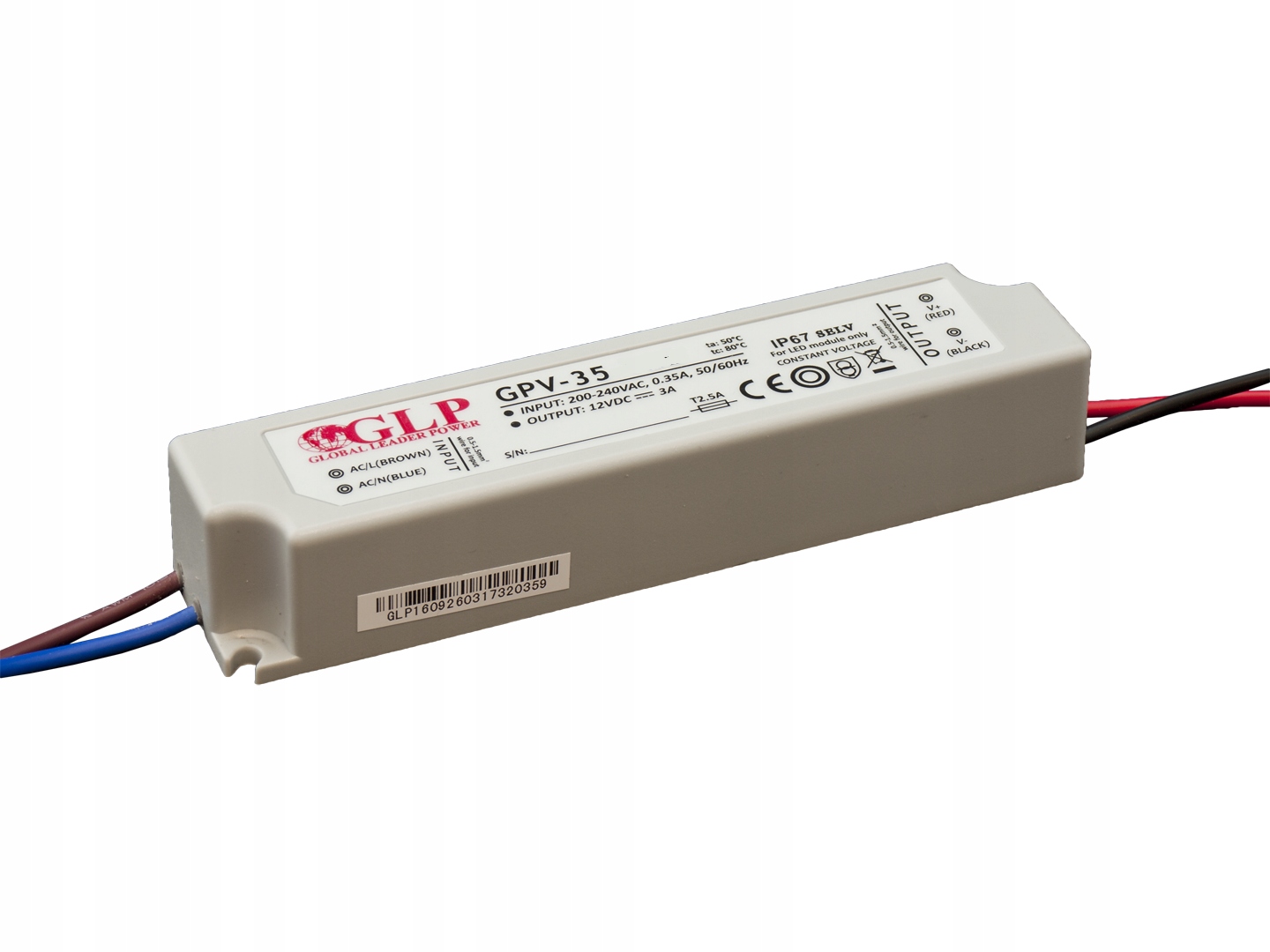 Zasilacz napięciowy LED IP67, 24V 1,5A 36W