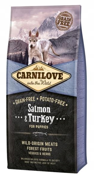Levně Krmivo Carnilove Puppy Salmon & Turkey 12kg