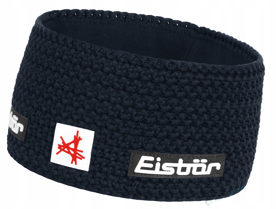 Wysoka Ciepła Opaska Do Biegania Eisbar Jamie Stb Sa 37046 Wełna Merino