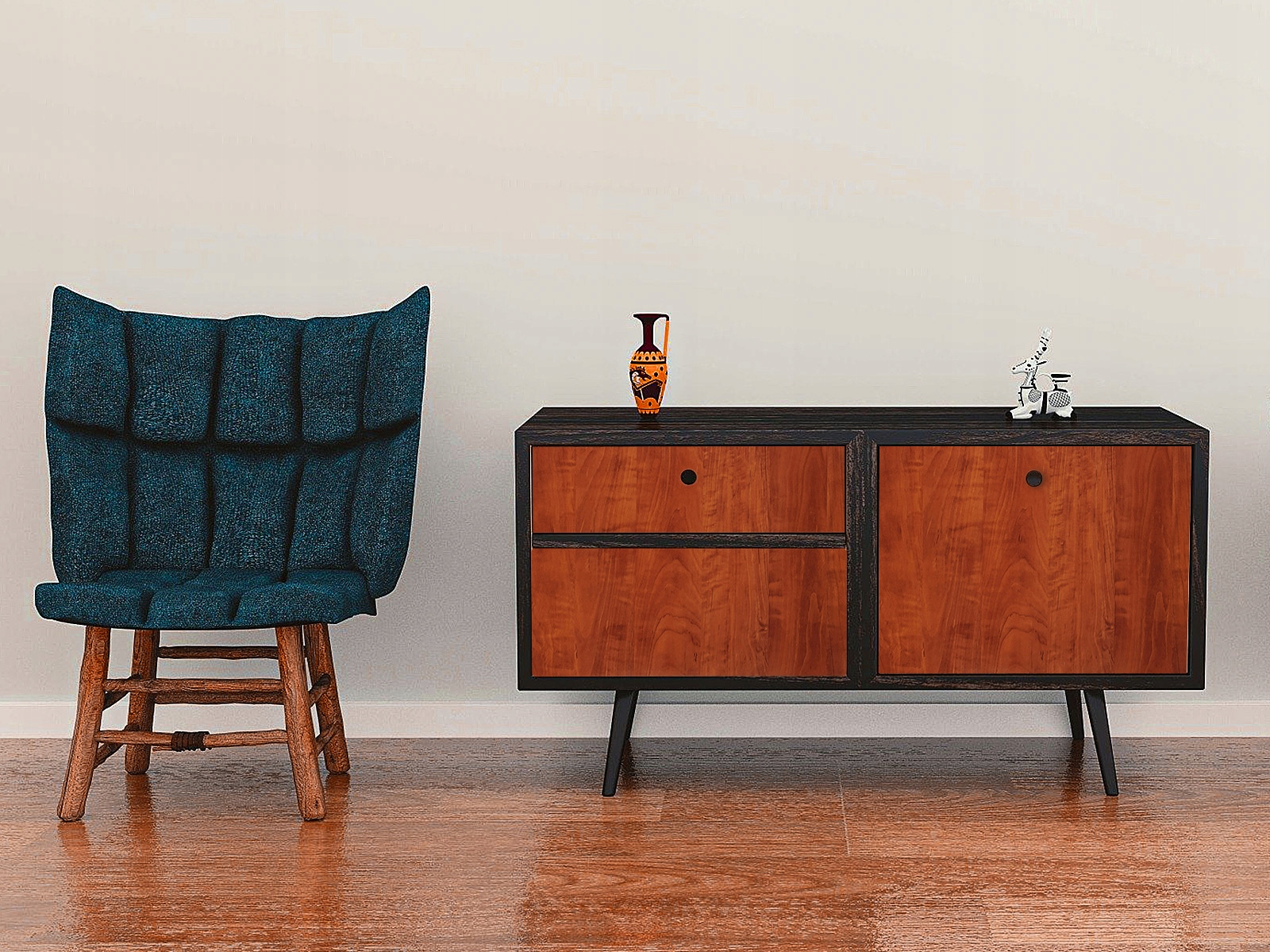 Образец клейкая мебельная облицовка Calvados 10x15cm Марка DecoMeister