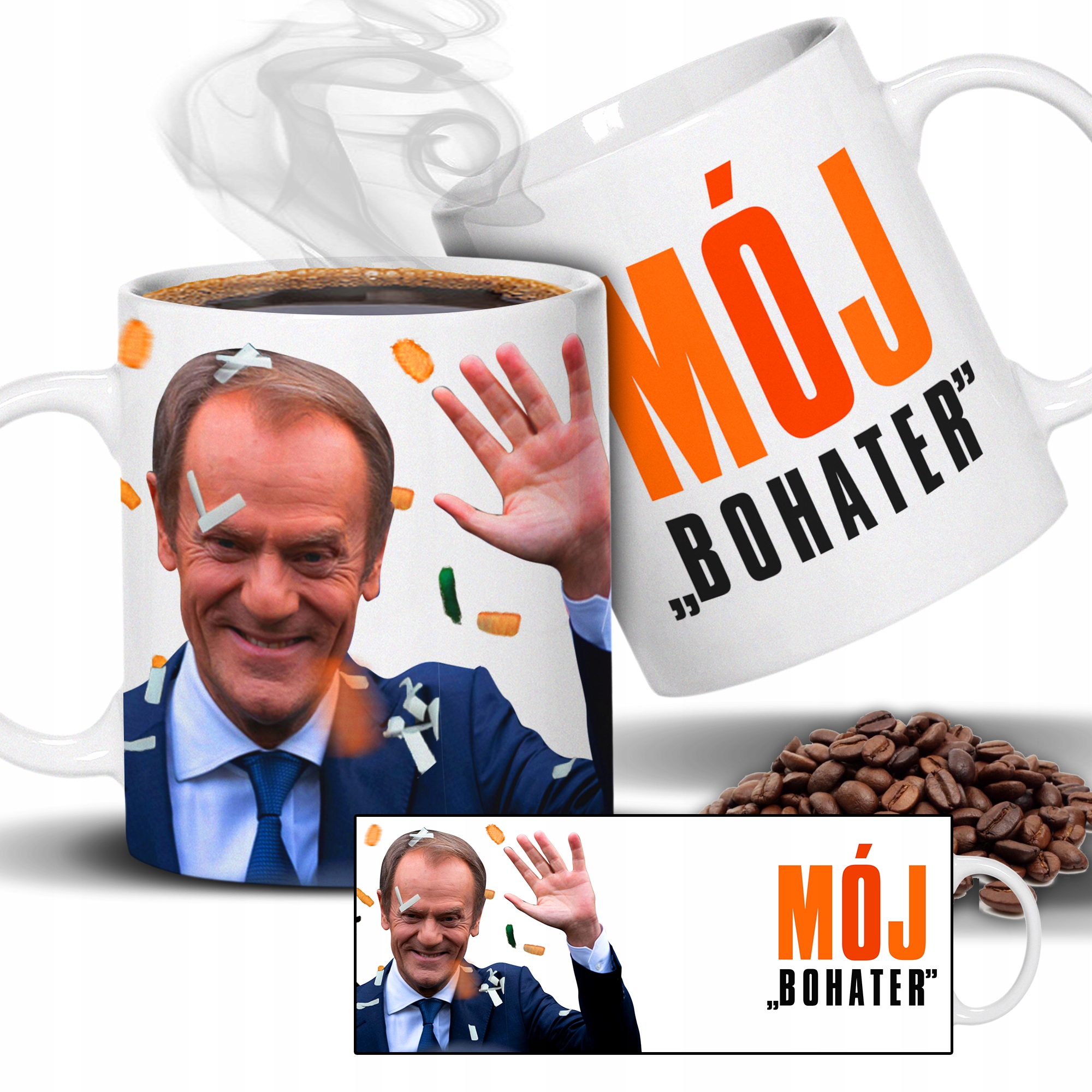 

Kubek Donald Tusk Mój Bohater Wiele Wzorów