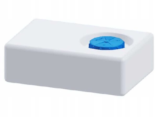 Zbiornik na wode czysta 36l do przyczepy Aplast