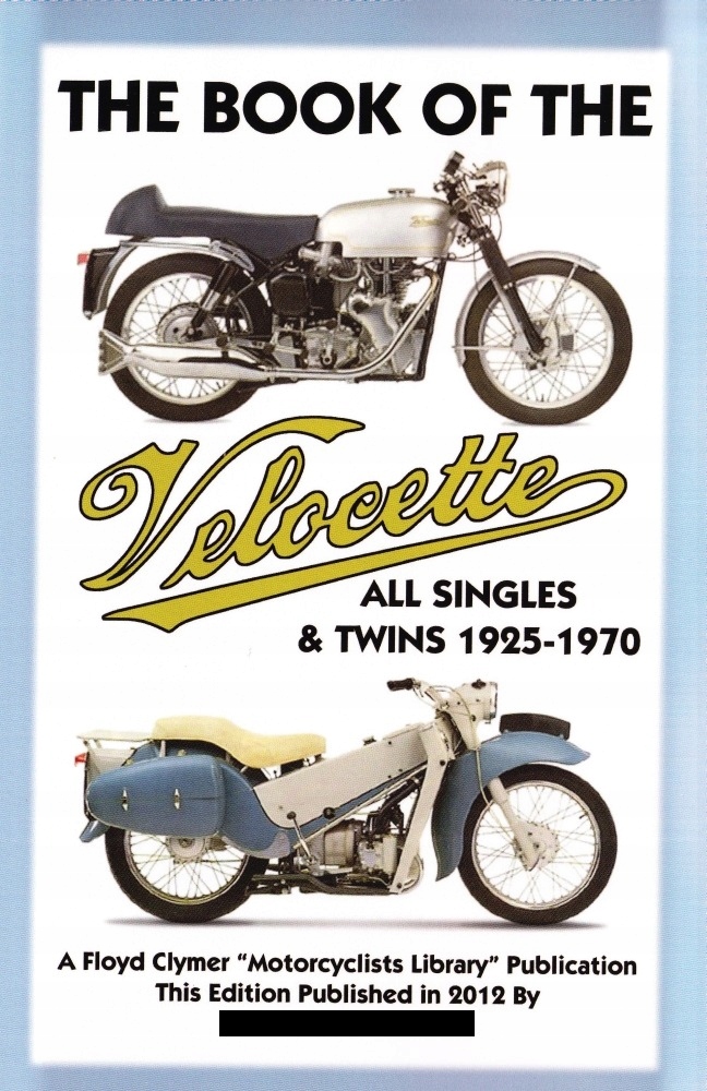 Velocette 1925-1970 руководство по техническому обслуживанию и eks