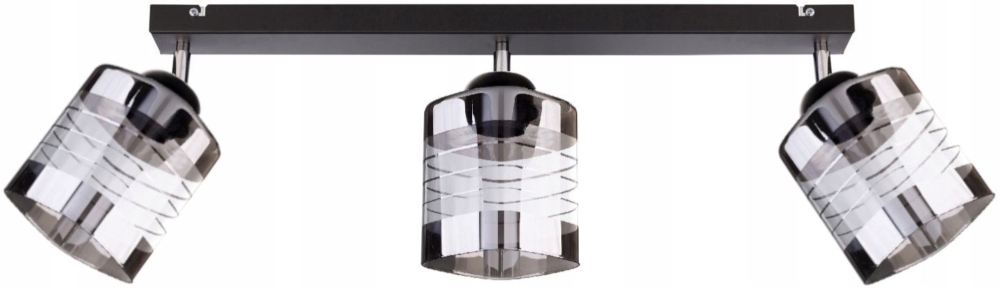 

Szklana Lampa Wisząca Sufitowa Żyrandol Plafon Led
