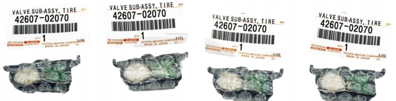 2024 CZUJNIKI CIŚNIENIA OPON TPMS TOYOTA C-HR CHR Corolla XV70 42607-02070