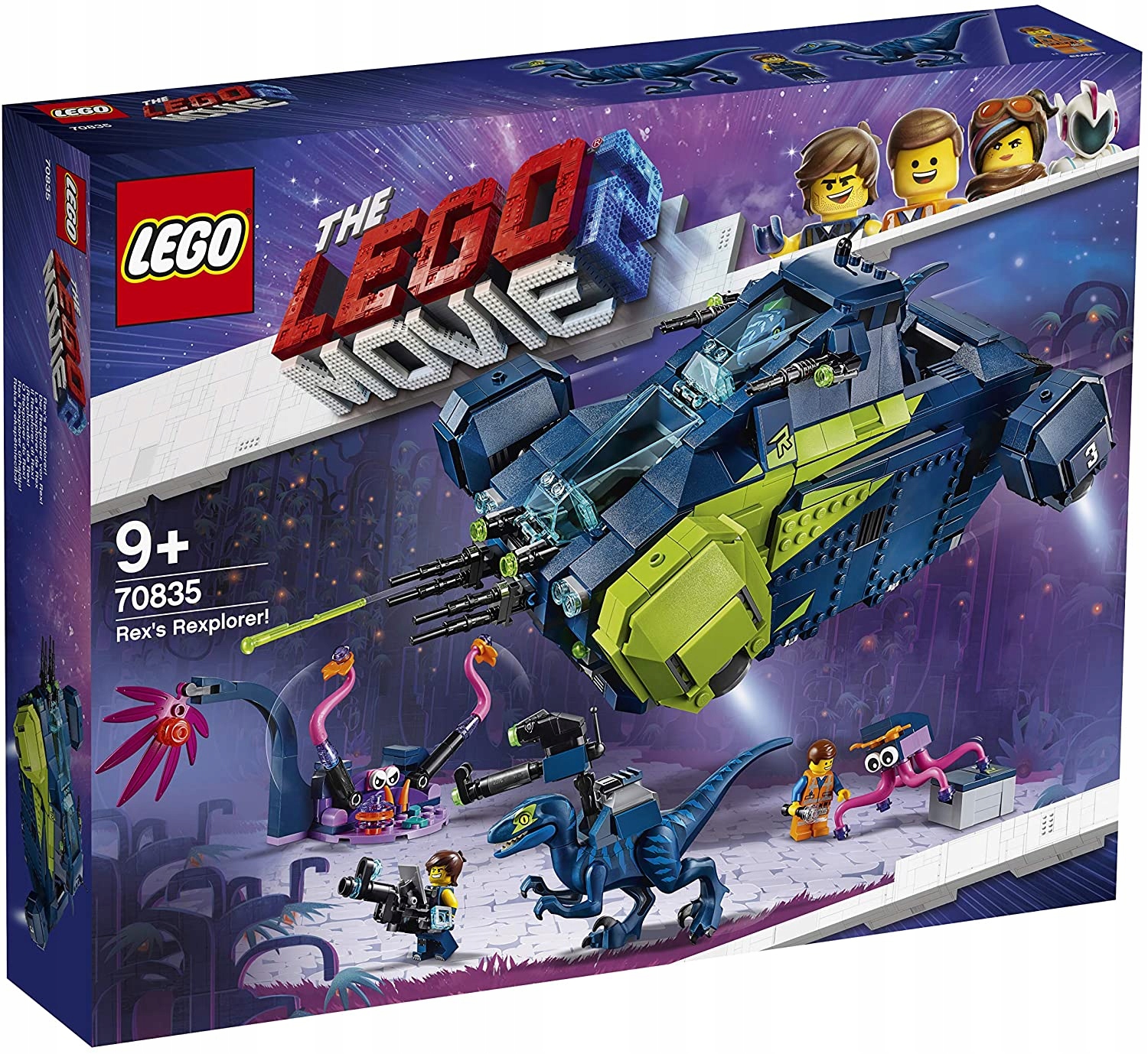LEGO MOVIE 70835 Rexplorer Rexa Dinozaury Emmet Marka LEGO