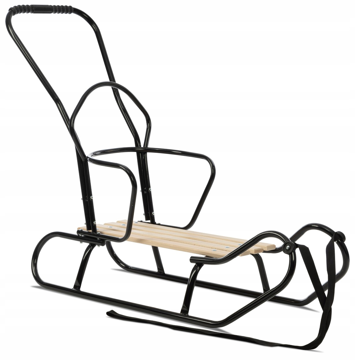 Metalowe Sanki Tradycyjne dla Dzieci Colorline oparcie pchacz do 130 kg