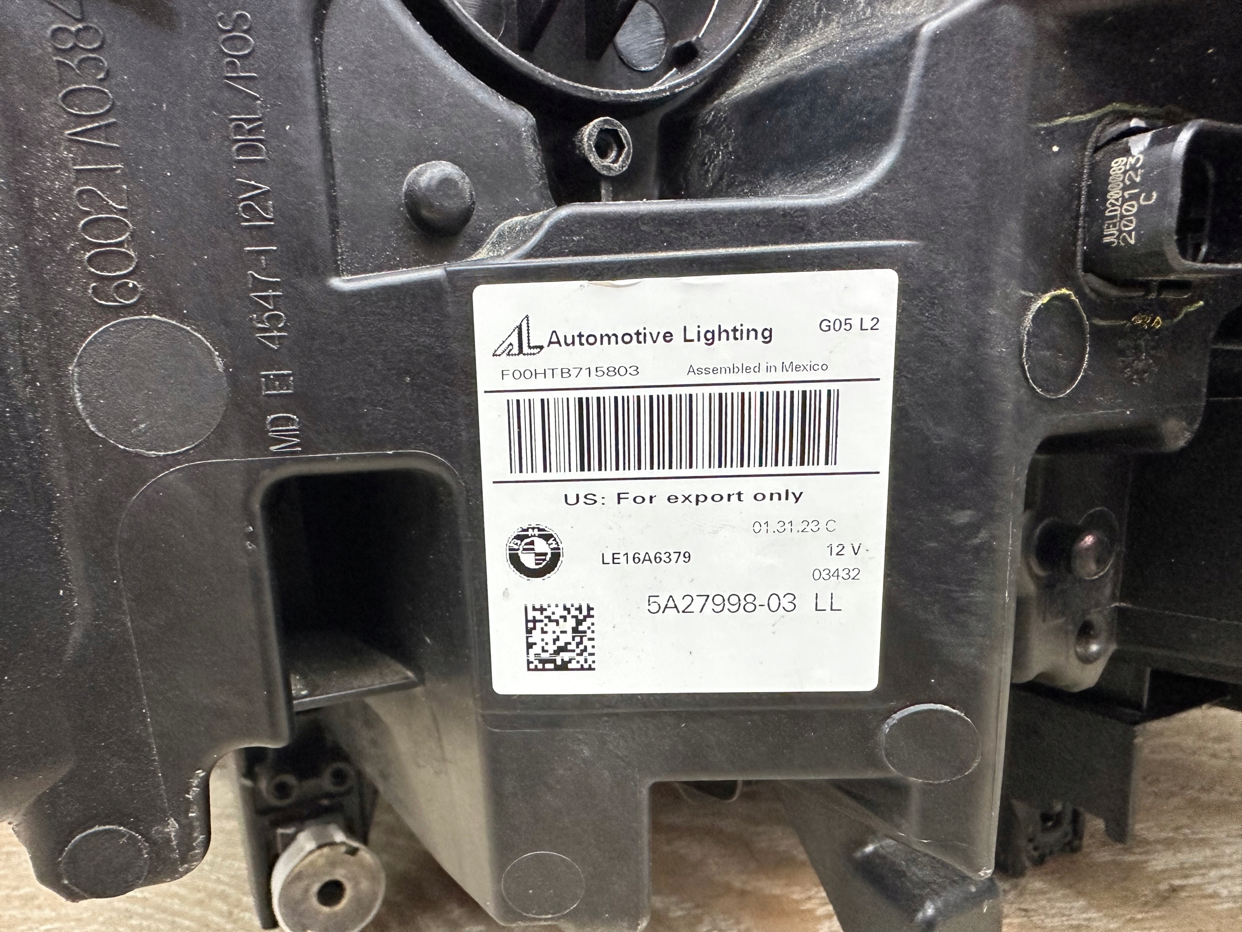 BMW X5 GO5 X6 G06 light LASER LED front front right 5A27998