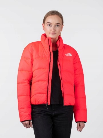 Dámská zimní prošívaná bunda The North Face 2000 oranžová neonová S