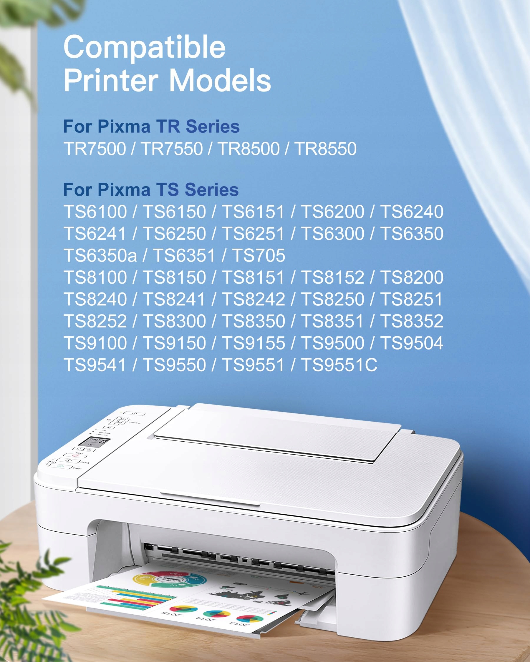 GPC IMAGE Kompatybilne Tusze Canon 580 581 XXL 5-Pack Do Drukarek TS TR — miniatura 2