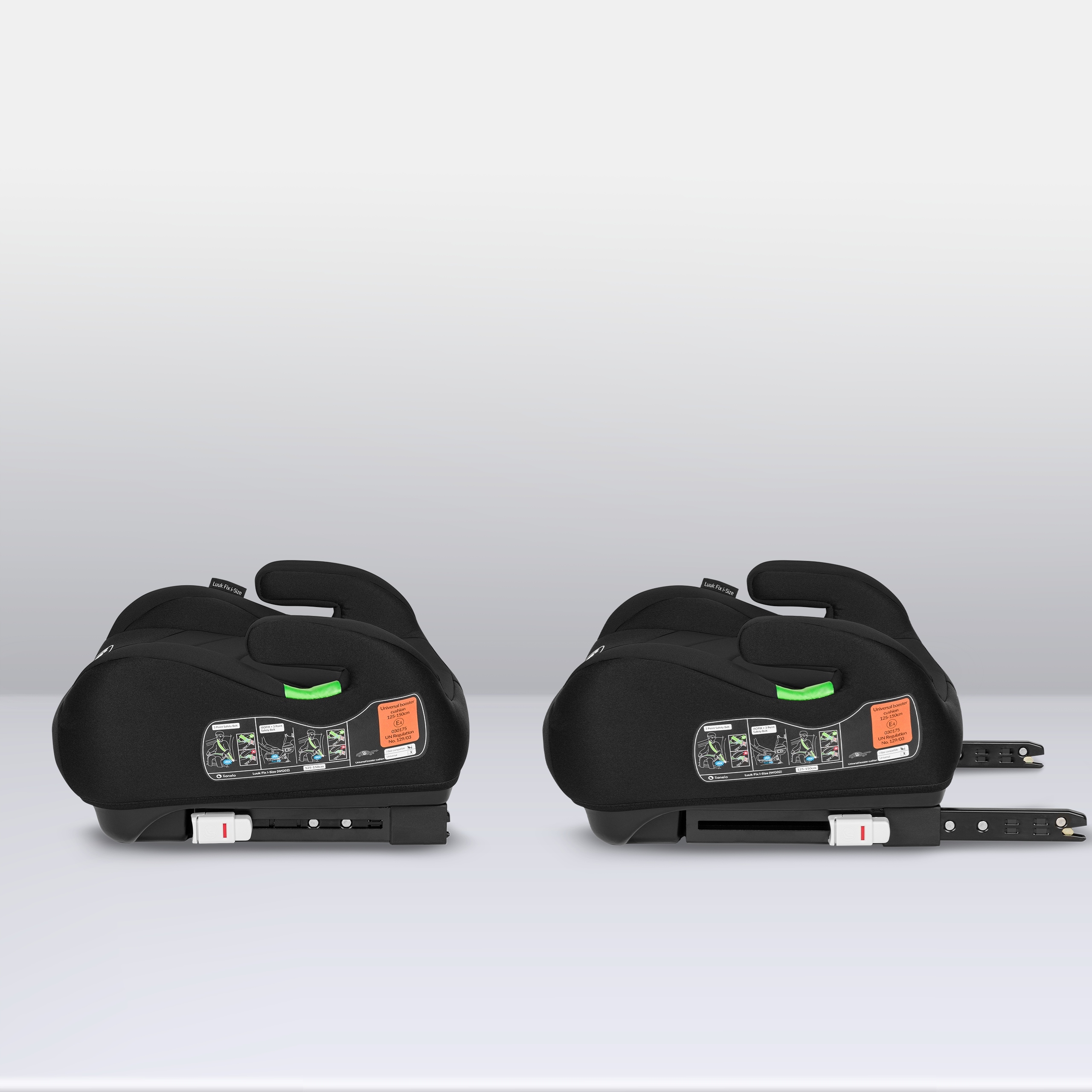 PODSTAWKA SIEDZISKO FOTELIK SAMOCHODOWY 15-36kg I-SIZE LIONELO LUUK ISOFIX Sposób montażu ISOFIX samochodowy pas bezpieczeństwa
