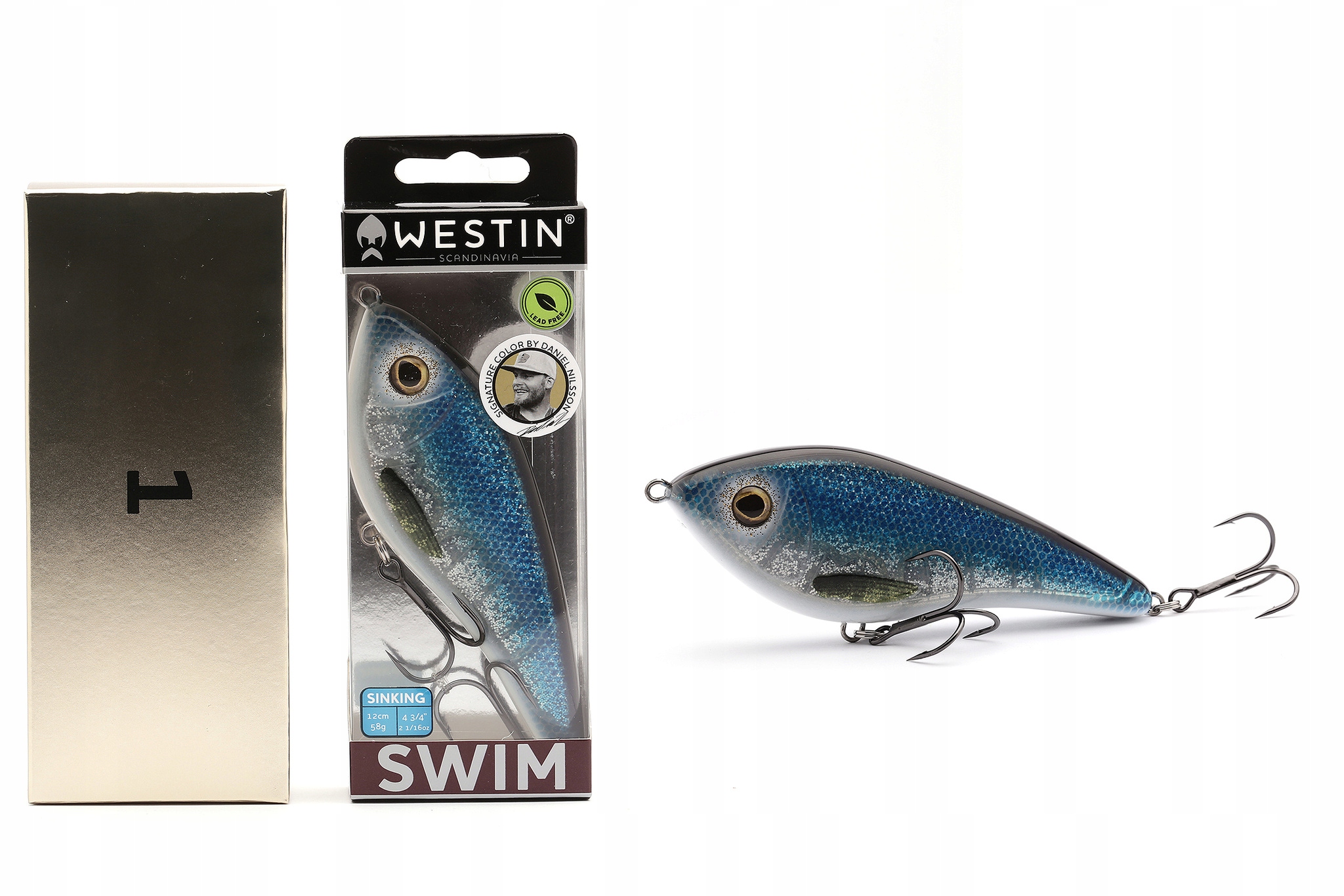 Limitowany Jerk Westin Swim Glidebait Advent Swim 12cm/58g