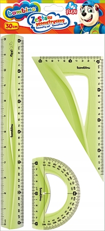 

Bambino Zestaw Geometryczny 3 Elementy Flexi 30 CM