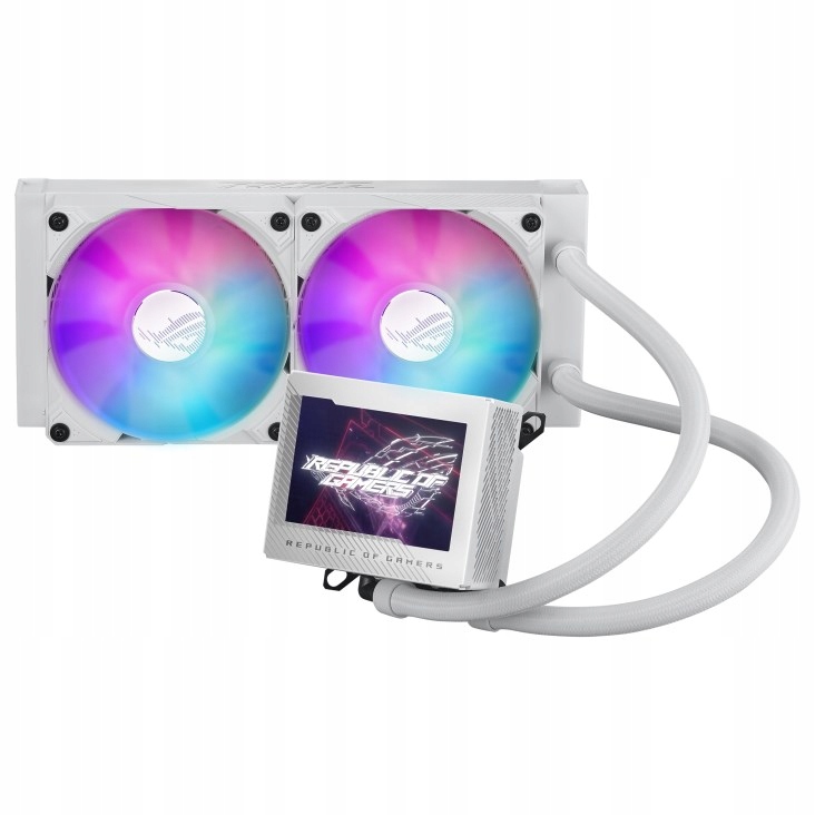 Asus vodní chladič Cpu Aio Rog Ryujin III 240 Argb White, 2x120mm, …