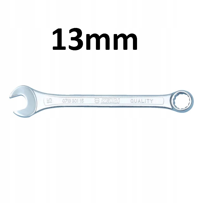 

Klucz płasko-oczkowy krótki Zebra Wurth 13mm