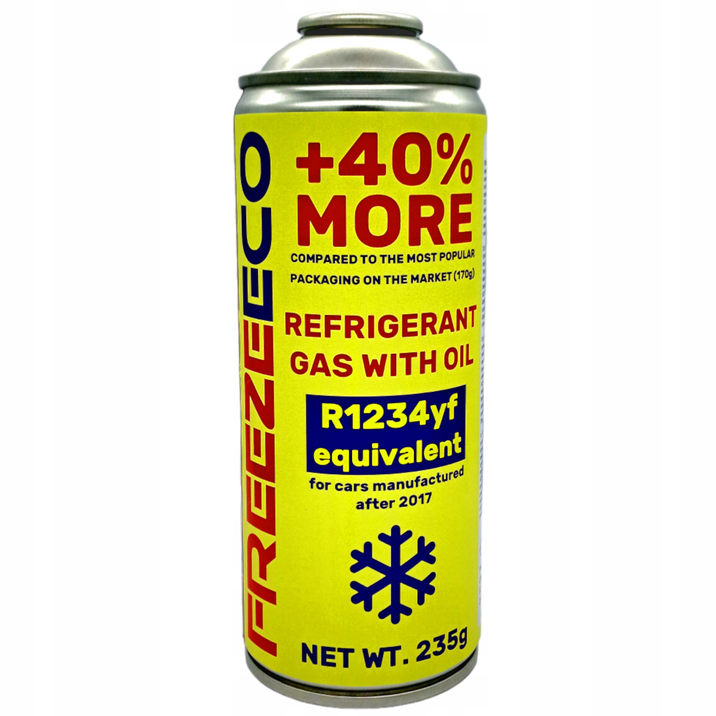 GAZ DO NABICIA KLIMATYZACJI samochodowej AC Clima Fix Set R1234yf 400ml x2 Pojemność butli 0.4 l