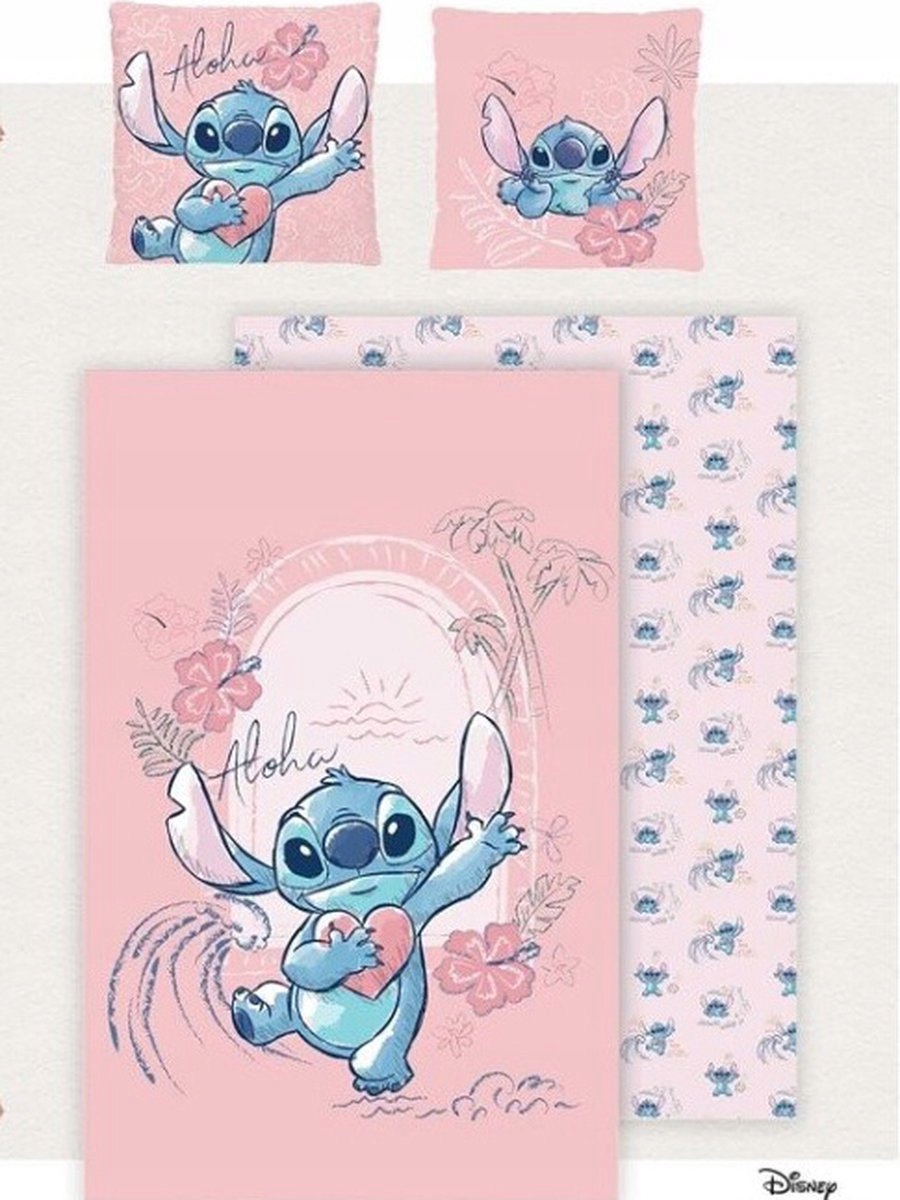 Pościel bawełniana Disney Lilo i Stitch
