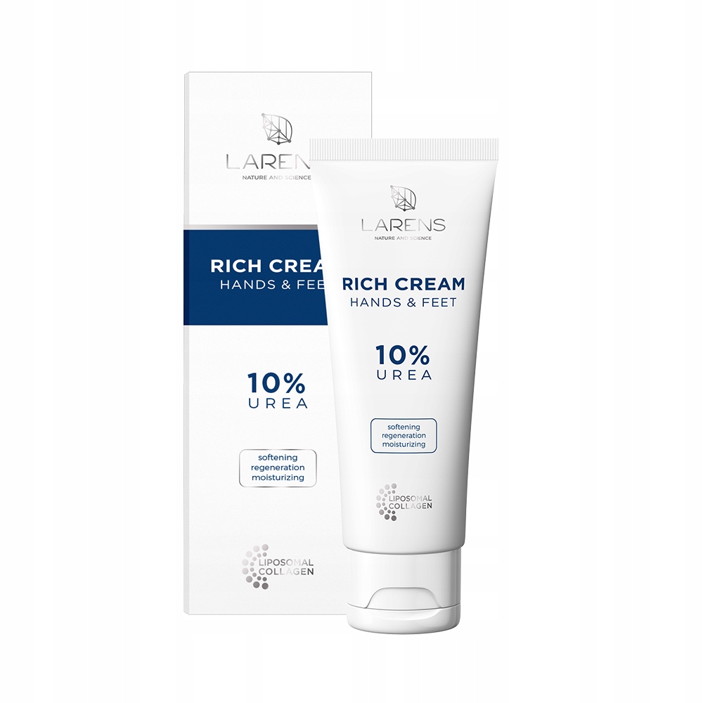 Larens Rich Cream Hand & Feet 10% Urea krém na pokožku rukou a nohou 75 ml