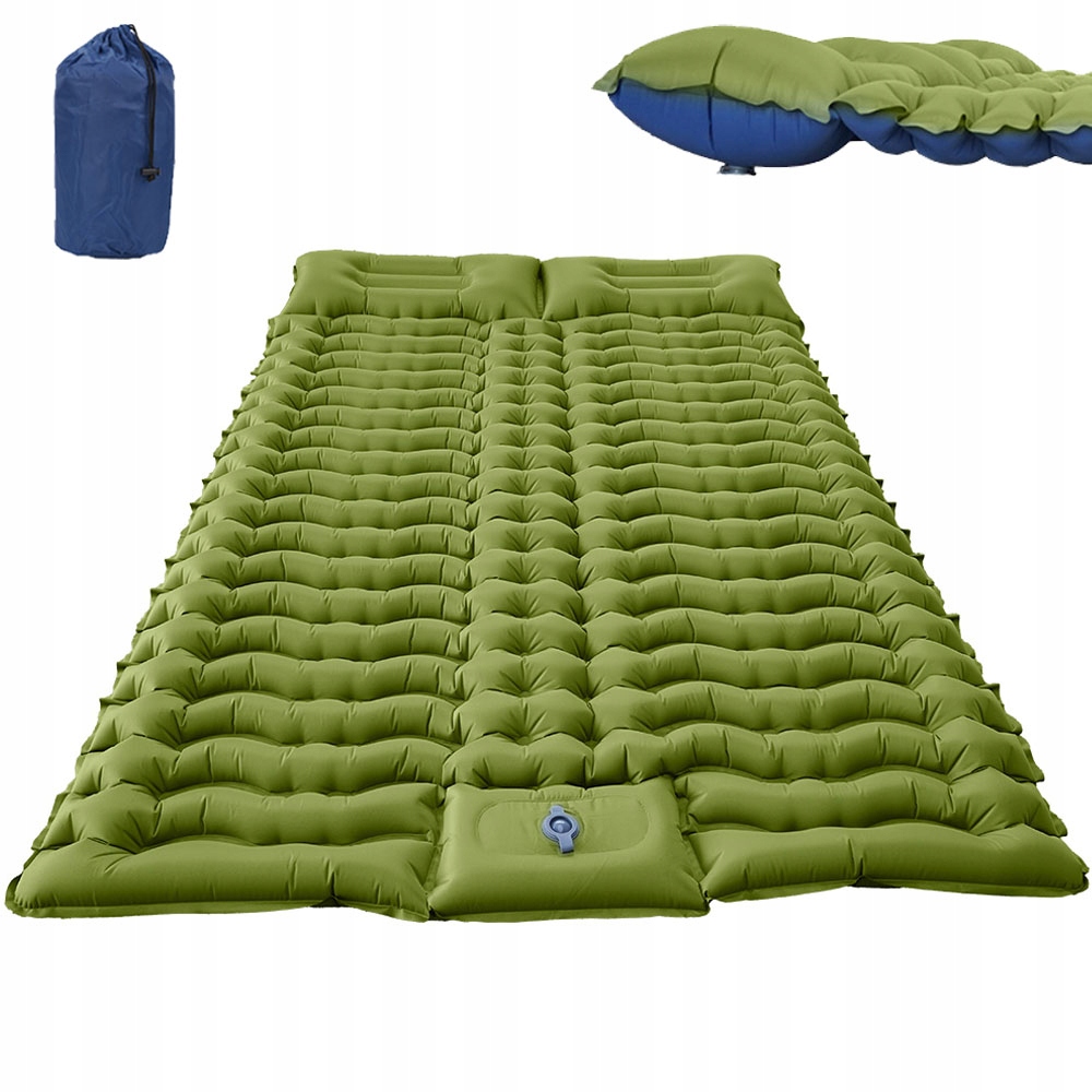 Samonafukovací podložka pro 2 osoby Matrace Kempingová Bedee 200x133x10 cm