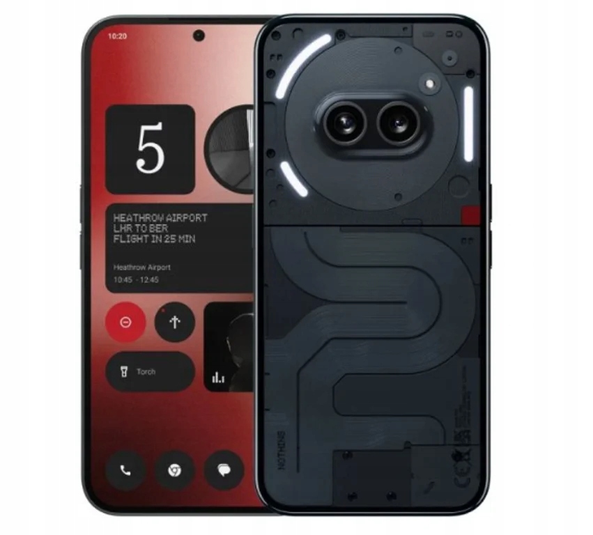 【土日限定】Nothing Phone 2a 128GB ブラック Smartfon Nothing Phone (2a) 8 GB / 128 GB 5G czarny • Cena, Opinie