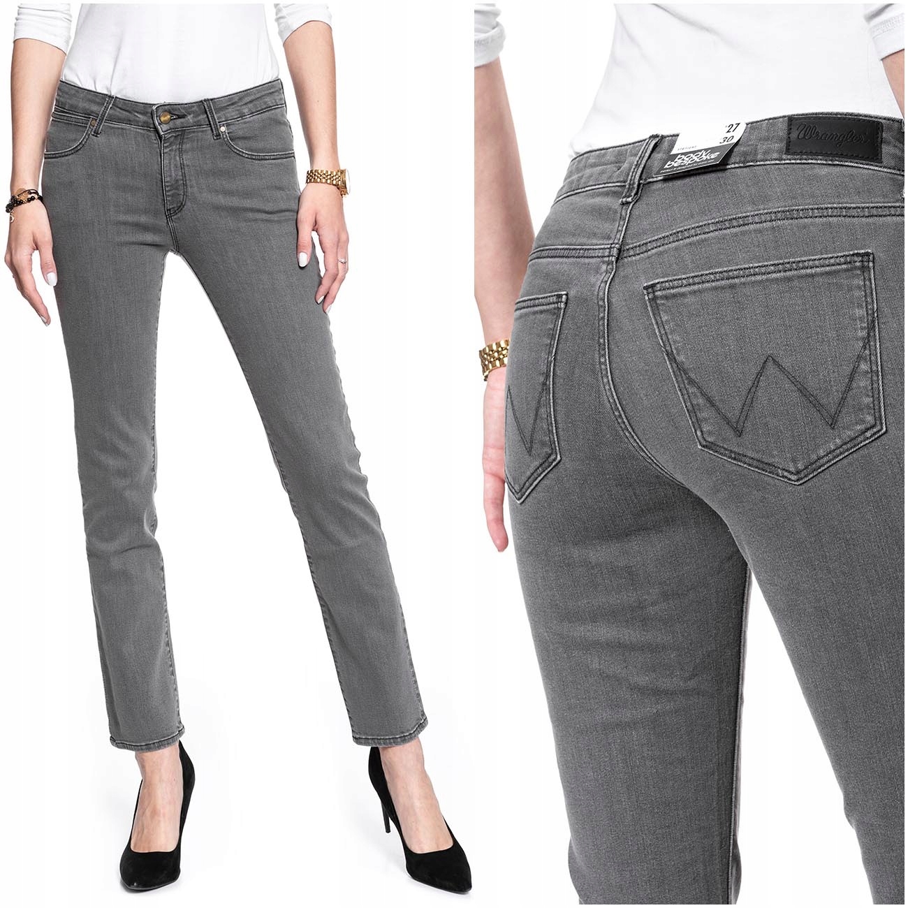 Dámské džínové kalhoty Wrangler Straight 28/32 W28 L32 rovné