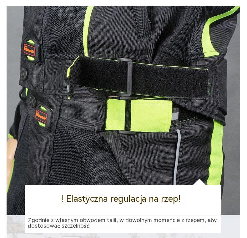 RIDING TRIBE KURTKA MOTOCYKLOWA TEKSTYLNA PYRAMID Materiał inny