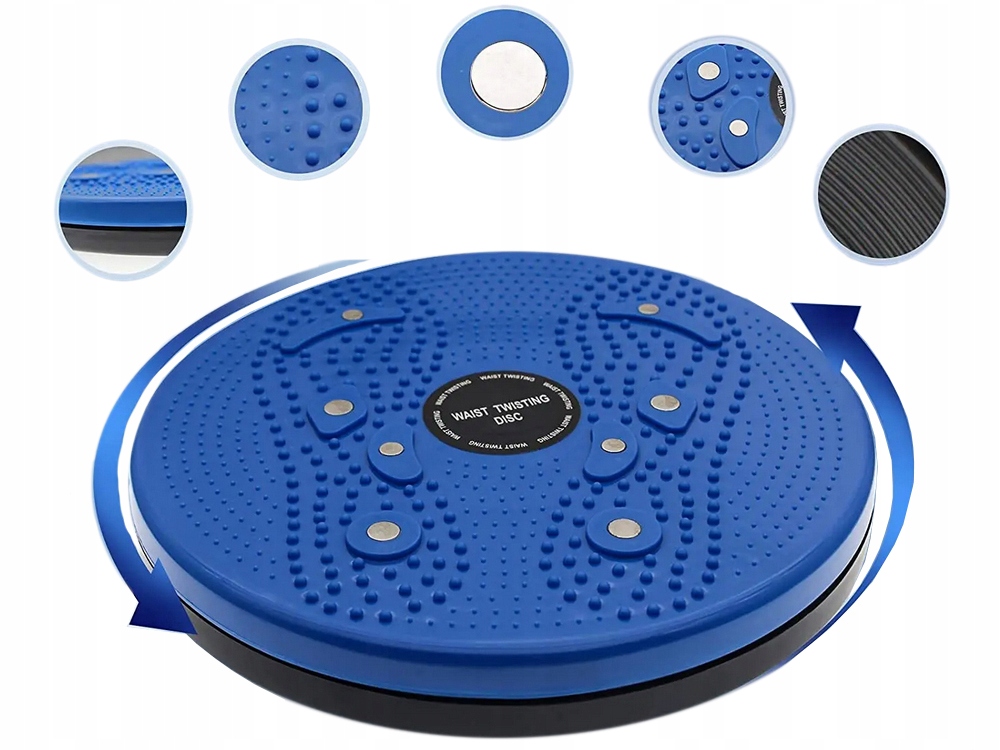 TWISTER OBROTOWY DO ĆWICZEŃ MASAŻ STÓP FITNESS Z WYPUSTKAMI 360 MAGNESY EAN (GTIN) 5907451360156