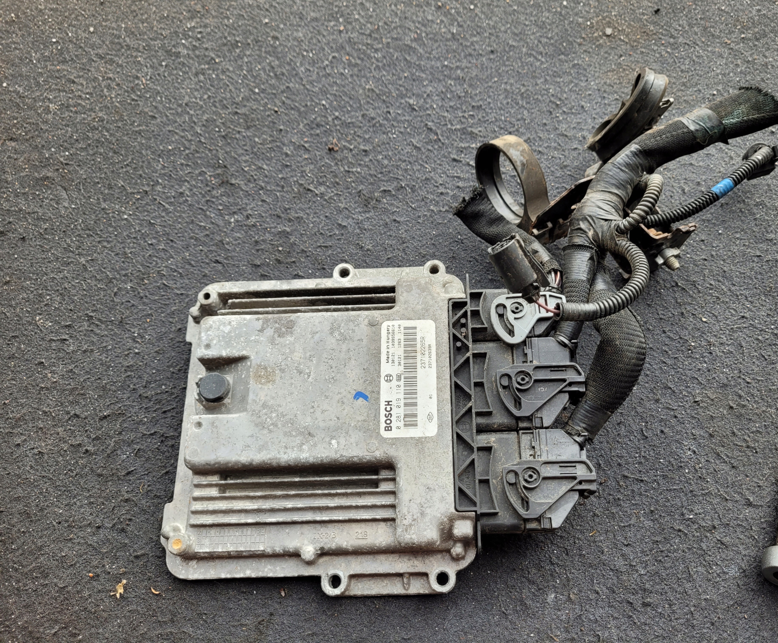computer Motore RENAULT 0281019110