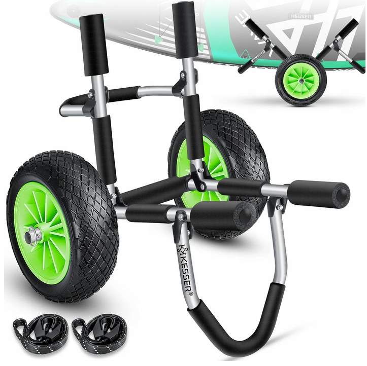 Kesser wózek do Sup transportowy mocny lekki stabilny