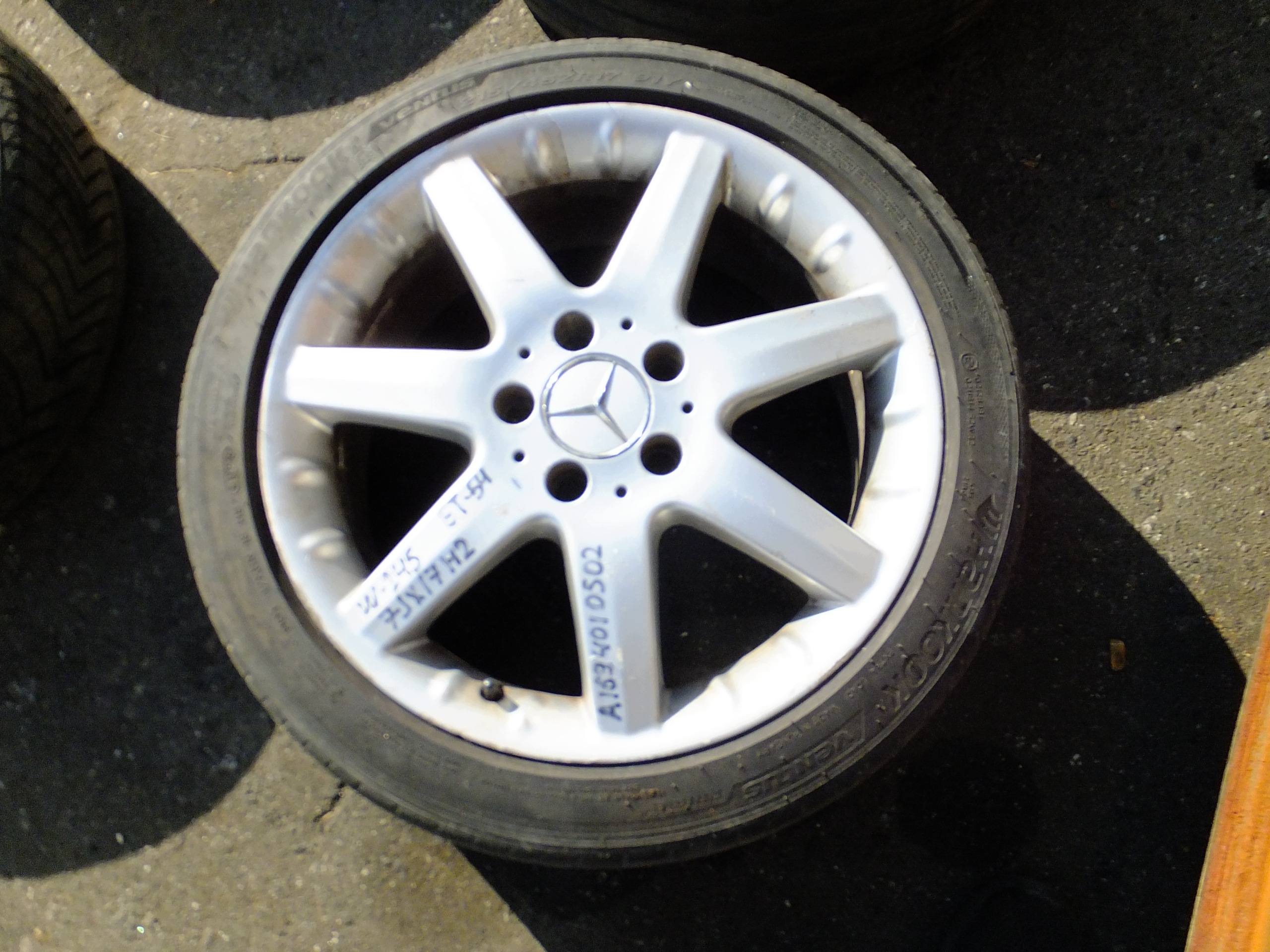 disk hliníkový 17'' mercedes w245 A1694010502