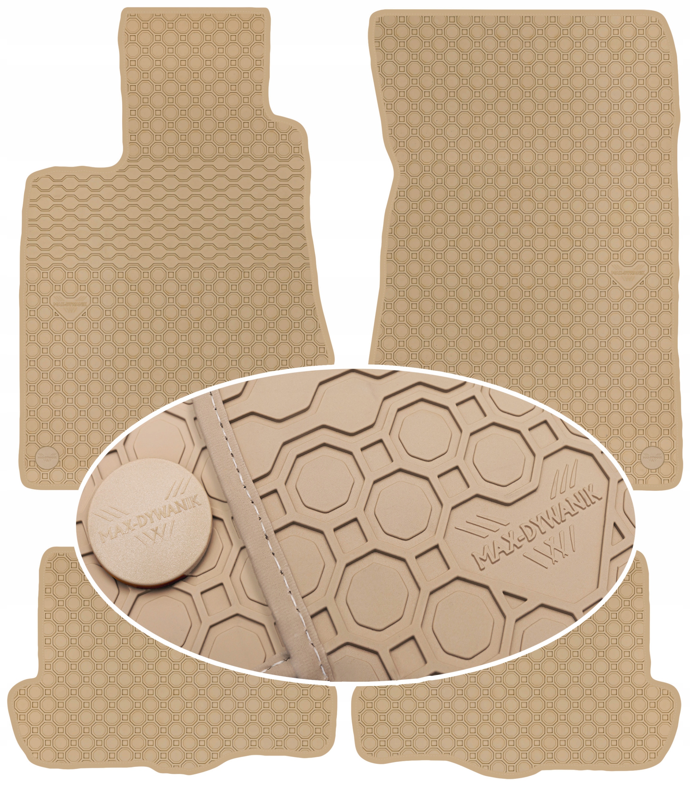 Коврики Max-Коврик резиновые 104389641000 4 el.