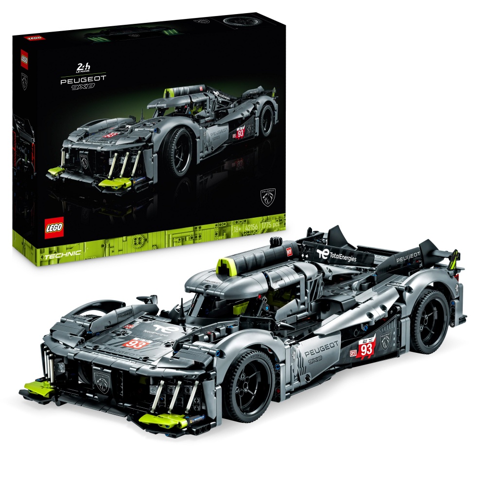 Lego Technic Peugeot 9X8 Le Mans Hybrid 42156