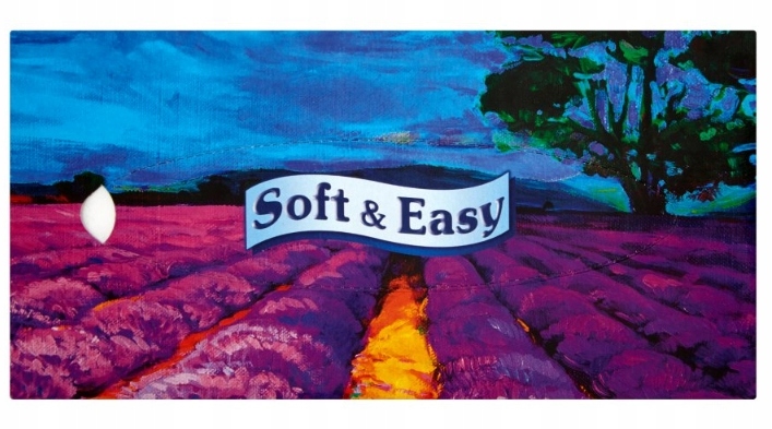 

Soft & Easy, Chusteczki higieniczne, 150 sztuk