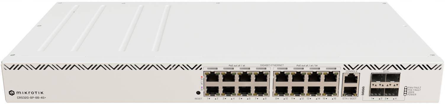 Mikrotk Routerboard CRS320-8P-8B-4S+RM