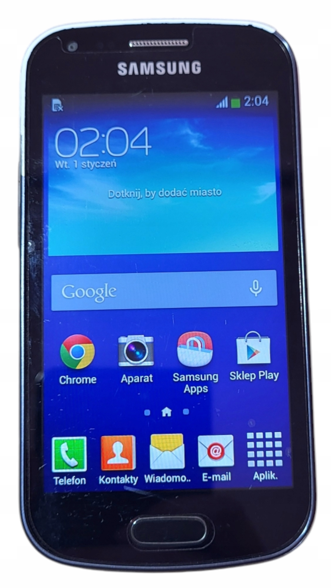 Smartfon SAMSUNG Galaxy Trend Plus GT-S7580