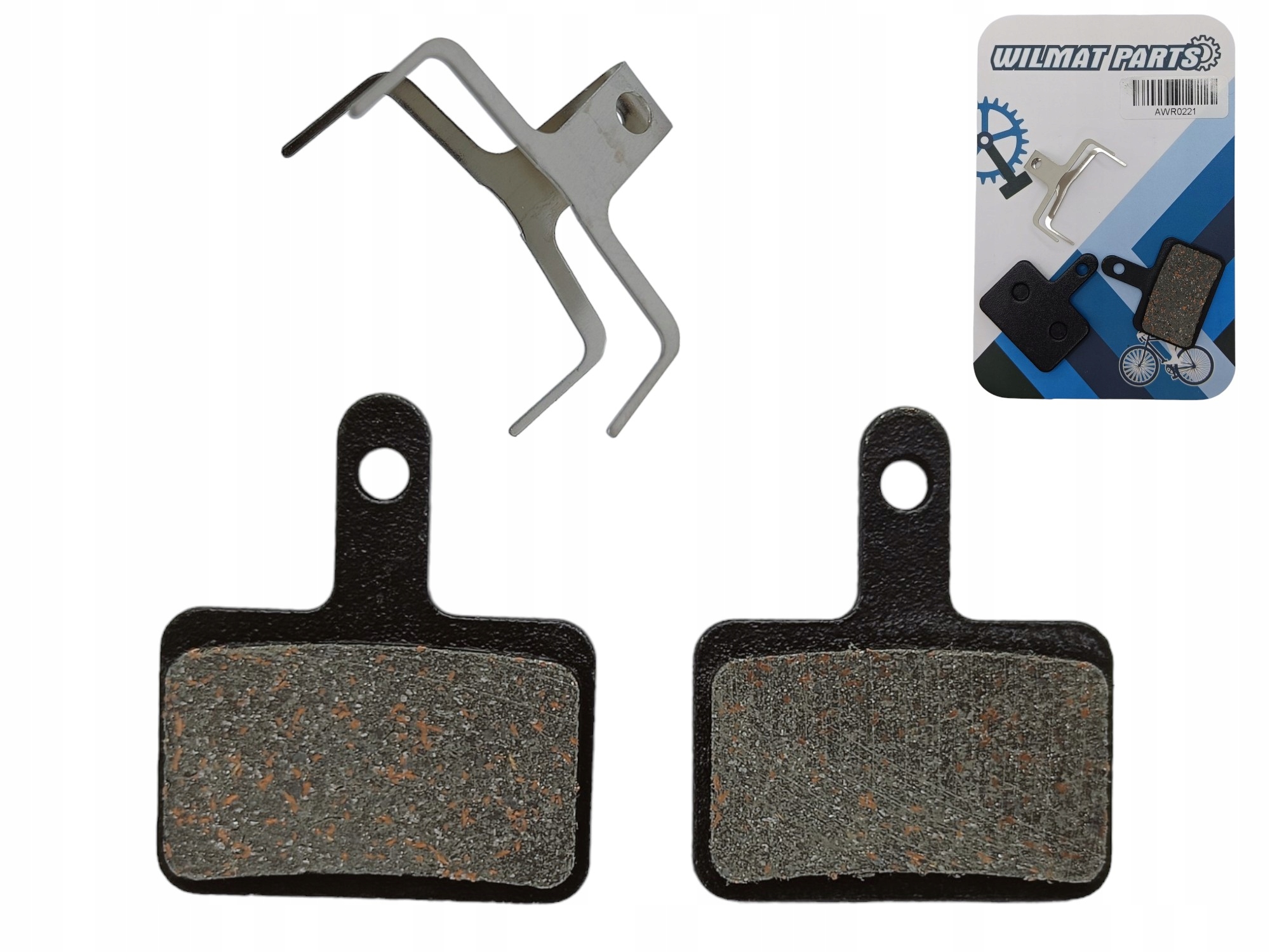 Klocki hamulcowe do roweru półmetaliczne do Shimano tarczowy zamiennik B05S Rodzaj tarczowe