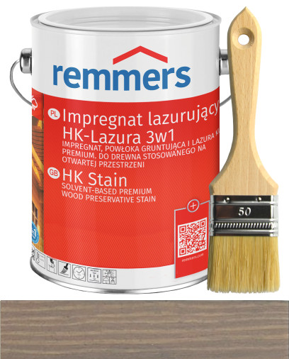 

Remmers HK-Lasur Lazura drewna 2,5L Szary Toskańsk
