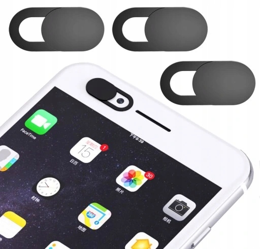 ZAŚLEPKA, ZASŁONKA DO KAMERKI KAMERY LAPTOPA TELEFONU 3PAK +1 SZTUKA GRATIS Producent bez marki